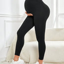 Legging maternidade com faixa de sustentação